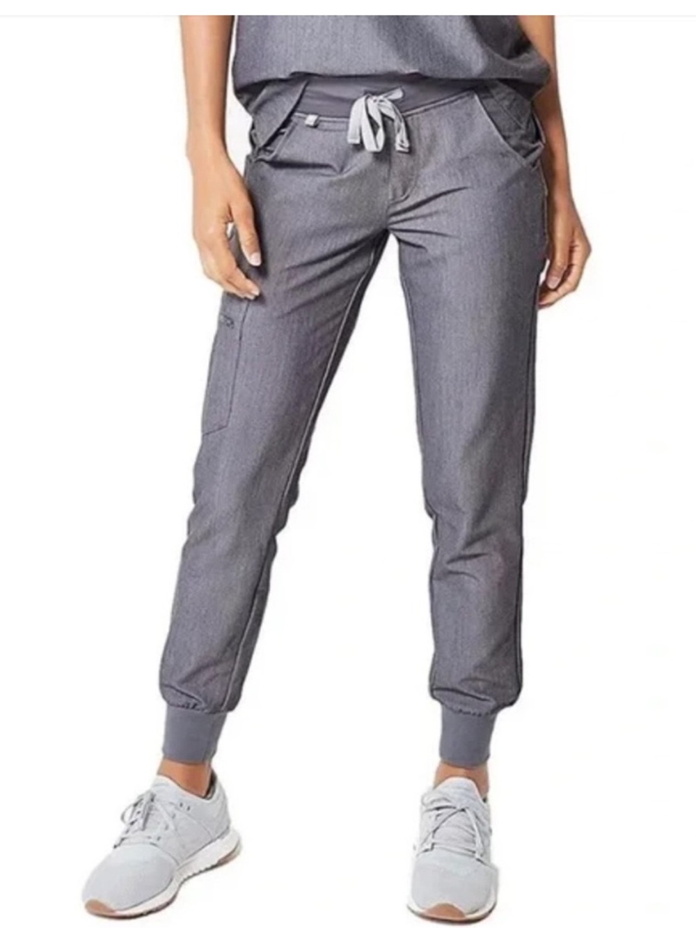 Figs Zamora Joggers Scrub Pants Gray XS petite